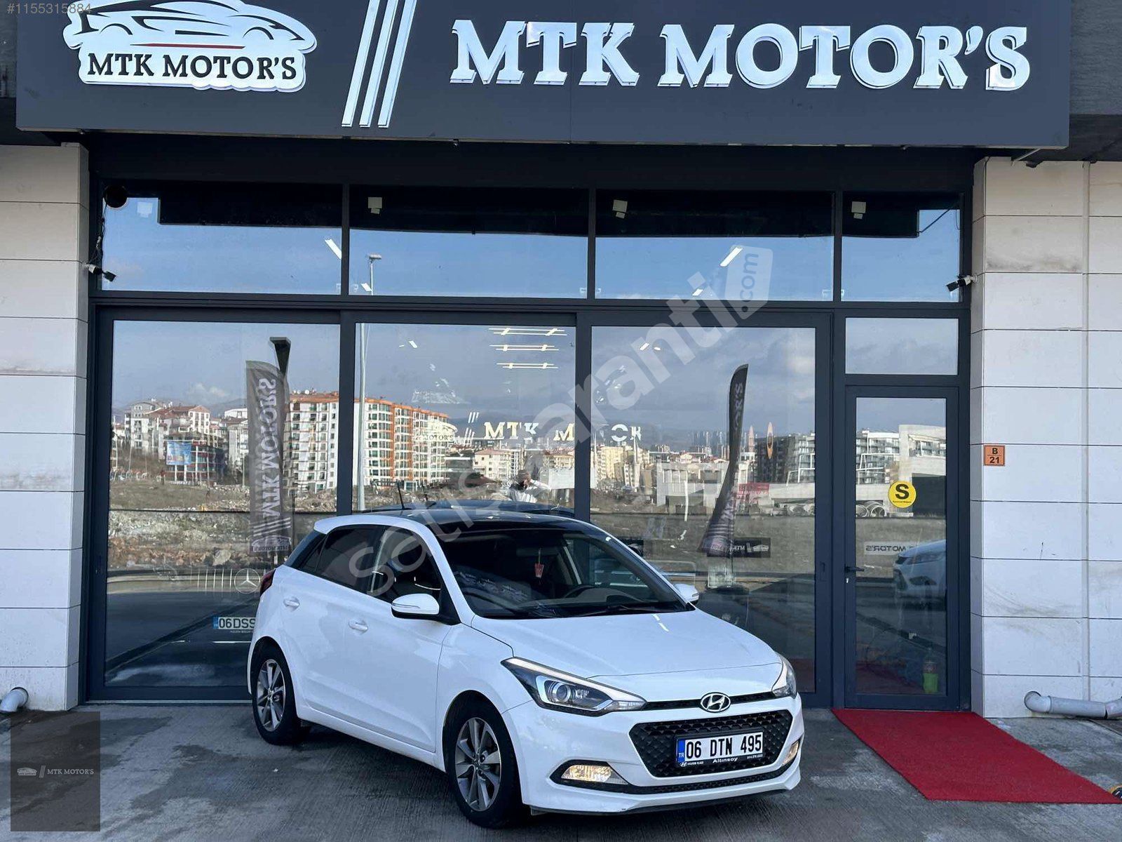 MTK MOTOR S DAN HYUNDAİ İ20 CAM TAVAN HATASIZ ELİT satisgaranti