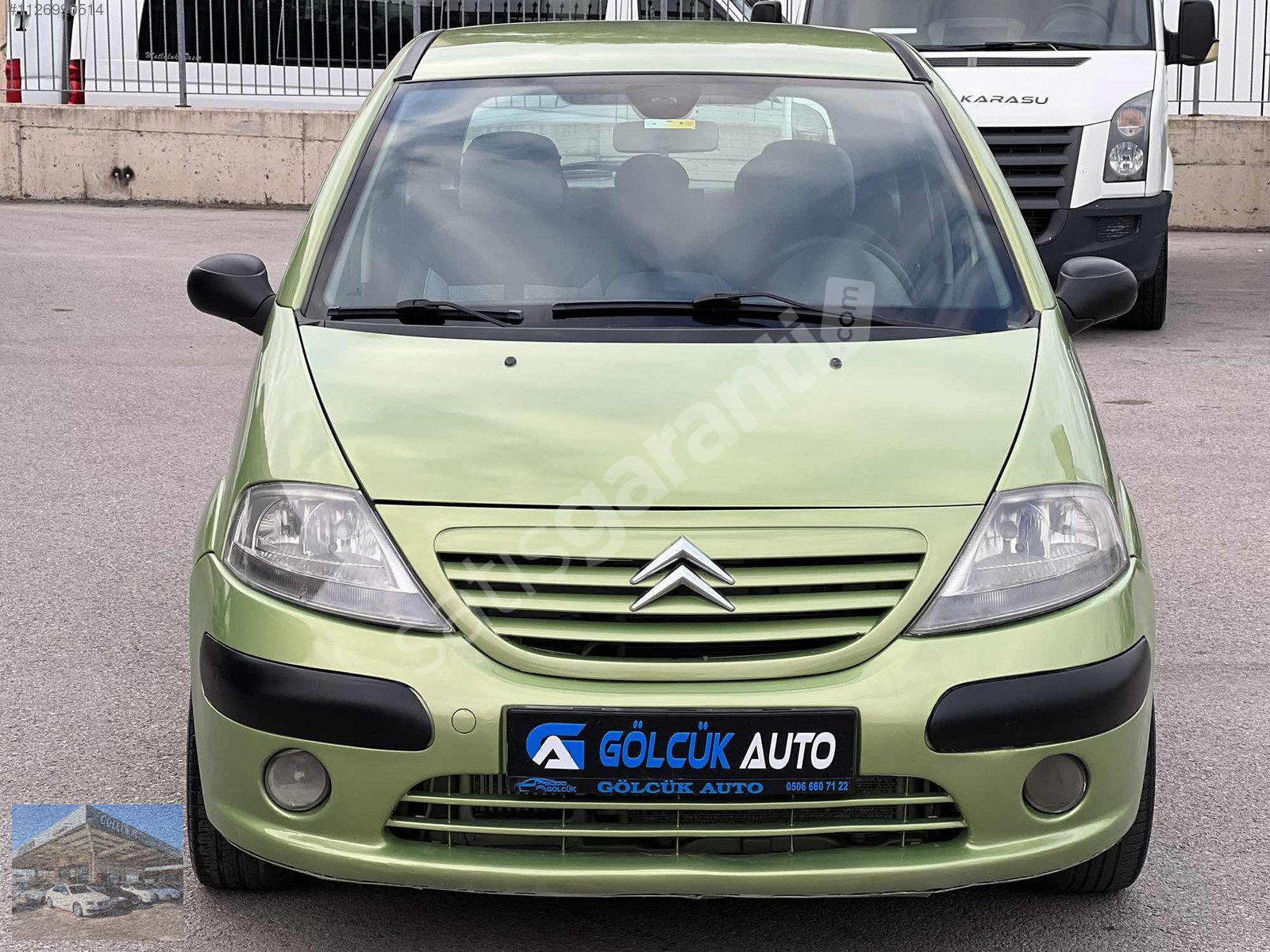 GÖLCÜK AUTO 2004 CITROEN C3 1.4HDİ SX KREDİ KARTINA 12 AY TAKSİT