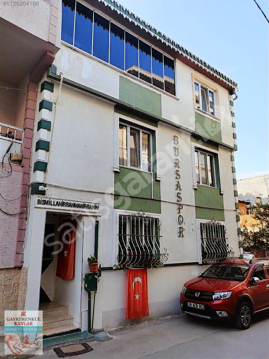 Bursa Yıldırım Millet mhde satılık 3 katlı müstakil bina