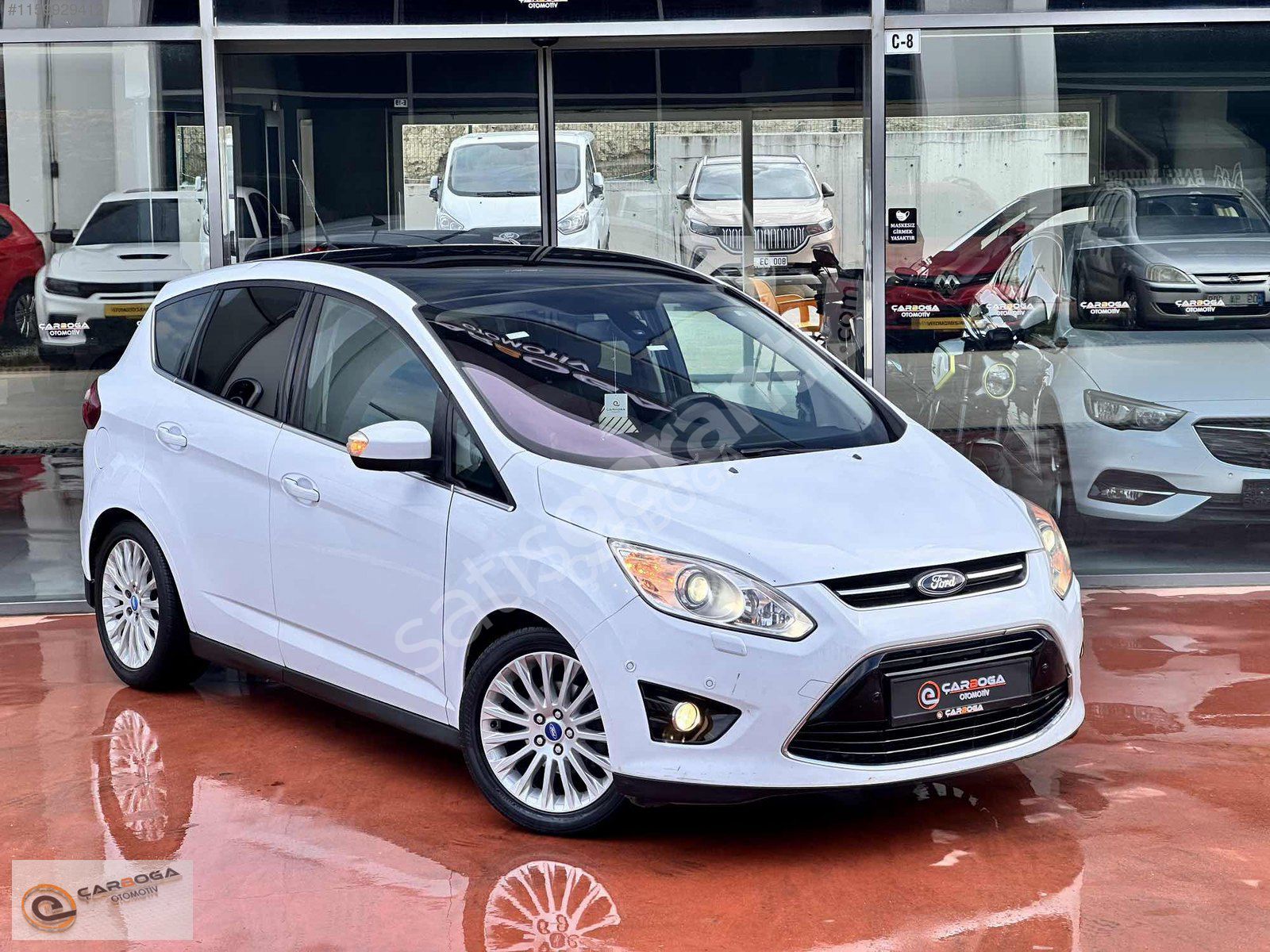 2012 FORD C-MAX 1.6 TDCI TİTANYUM X CAM TAVAN 167.000'KM FULL