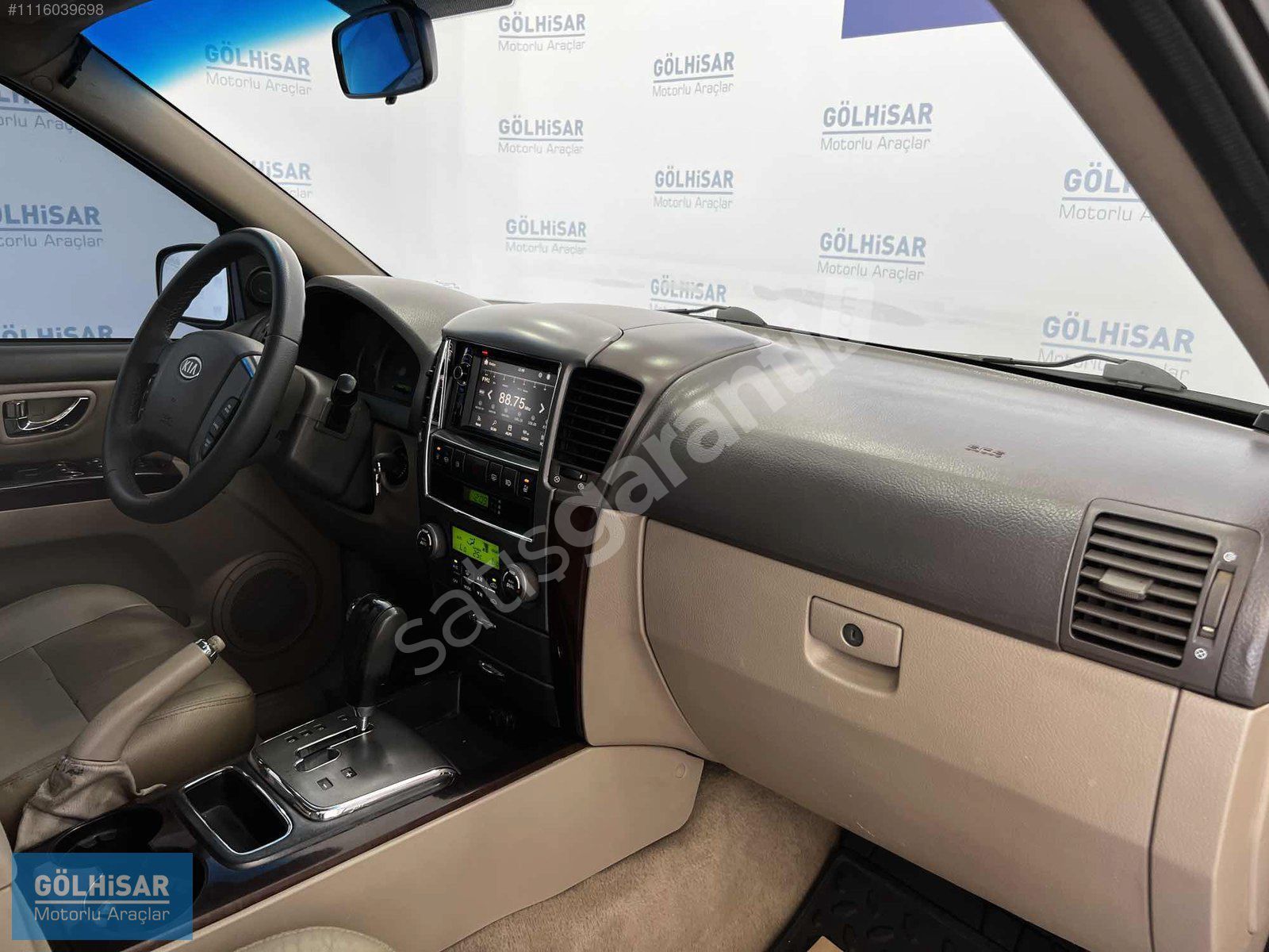 GÖLHİSAR'dan 2009 KİA SORENTO 2.5 CRDİ PRESTİGE 4X4 OTOMATİK