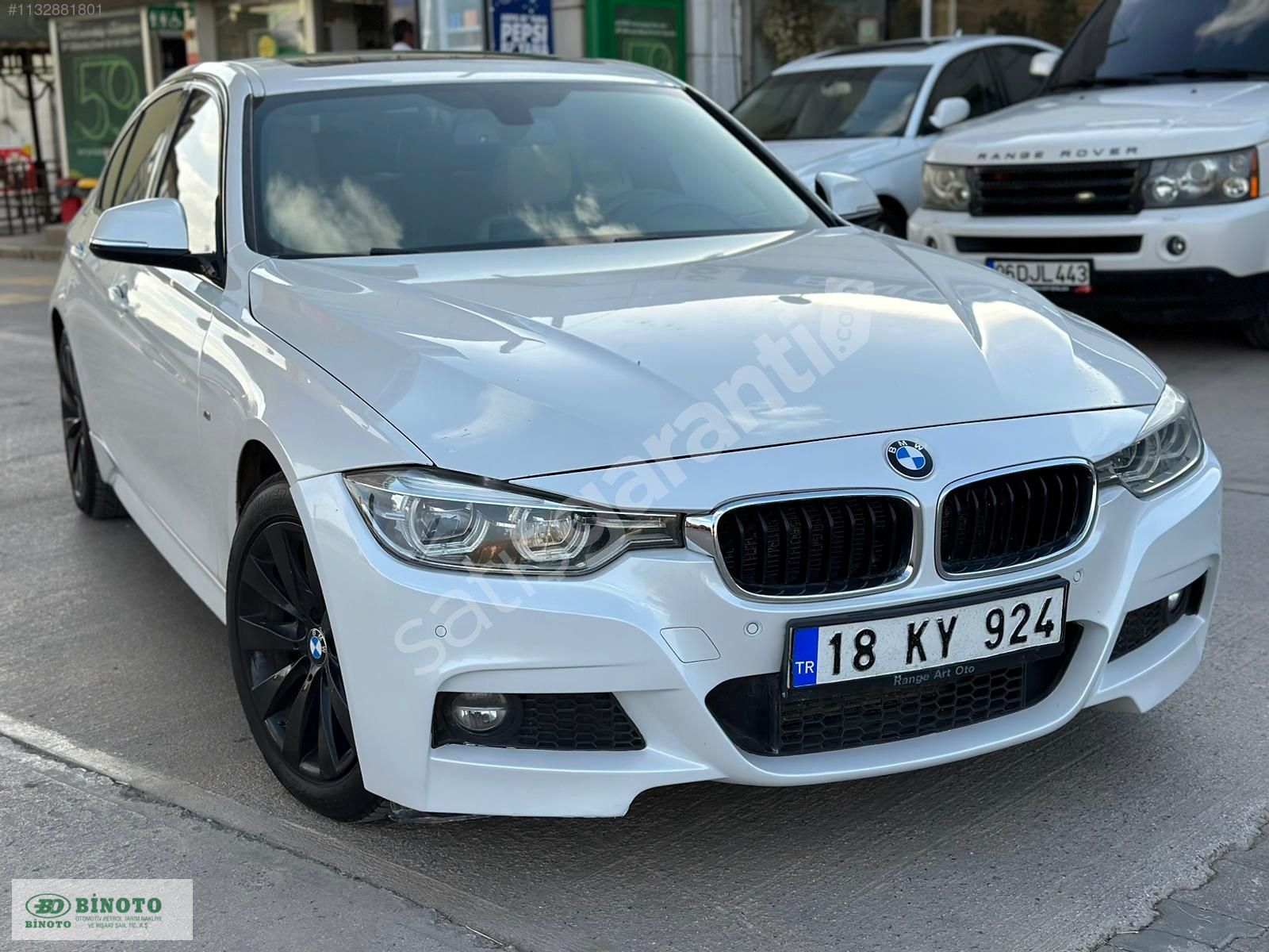 BİNOTO' dan BMW 2016 mod. 320İ Efficient Dynamics M paket