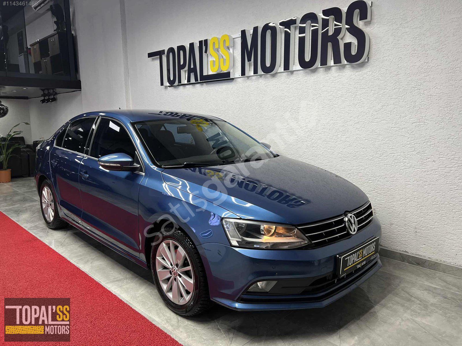 TOPALSS MOTORS 2015 VW JETTA 1.6 TDİ DSG 135.000 KM HATASIZ