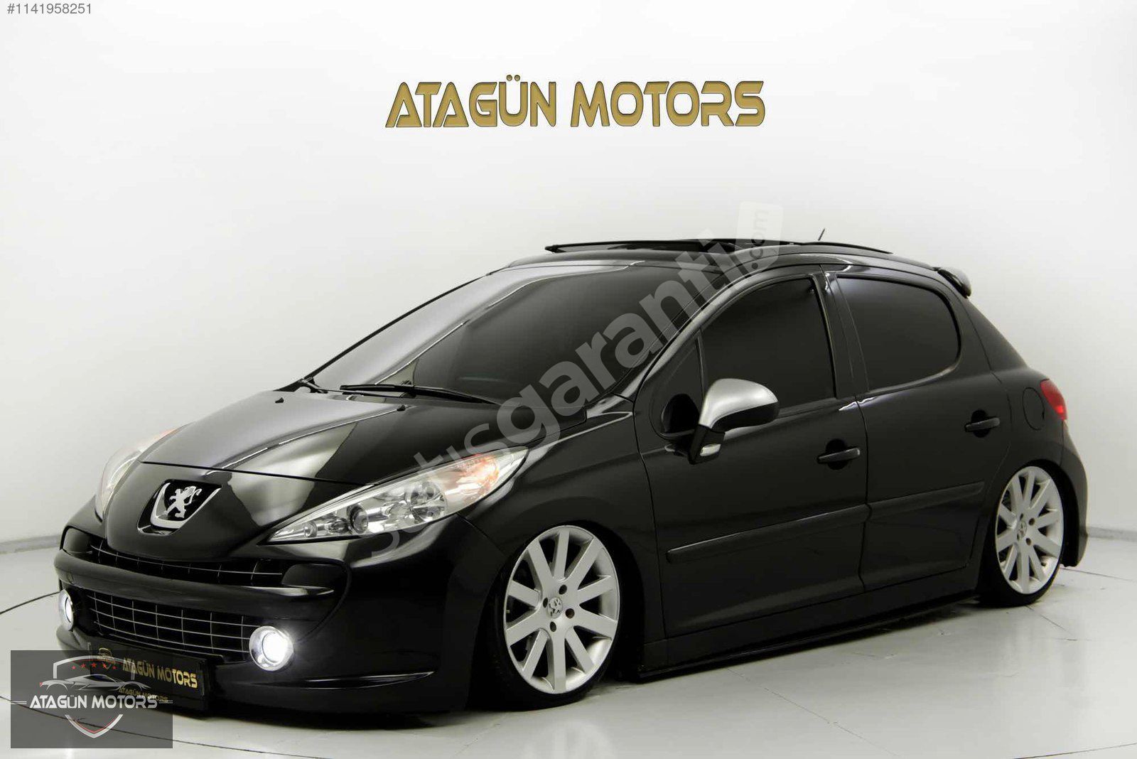 ATAGÜN MOTORS'DAN 2009 PEUGEOT 207 1.6 HDI FELİNE CAM TAVAN AİR
