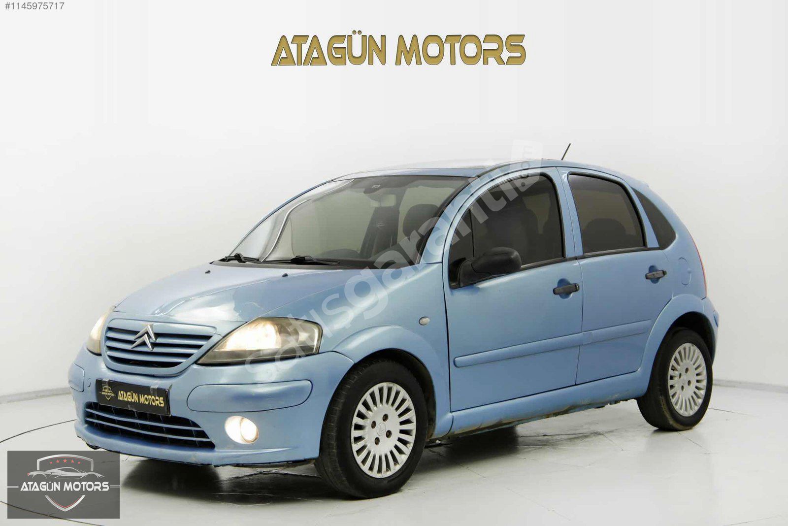 ATAGÜN MOTORS'DAN 2005 CITROEN C3 1.4 HDI SX 16 VALF CAM TAVAN