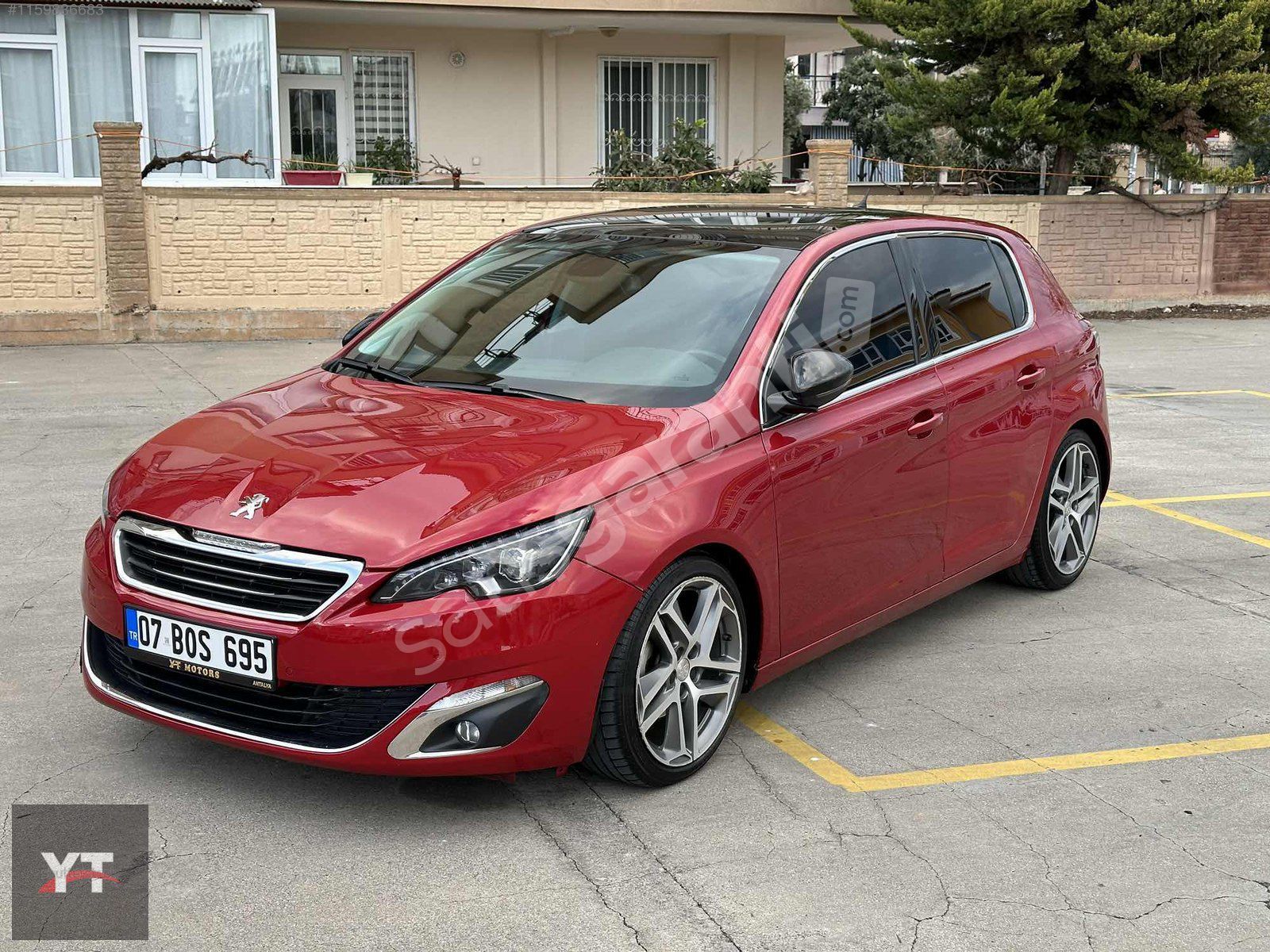 YT MOTORS'TAN 2016 308 ALLURE CAM TAVAN OTOMATİK 160.000 KM