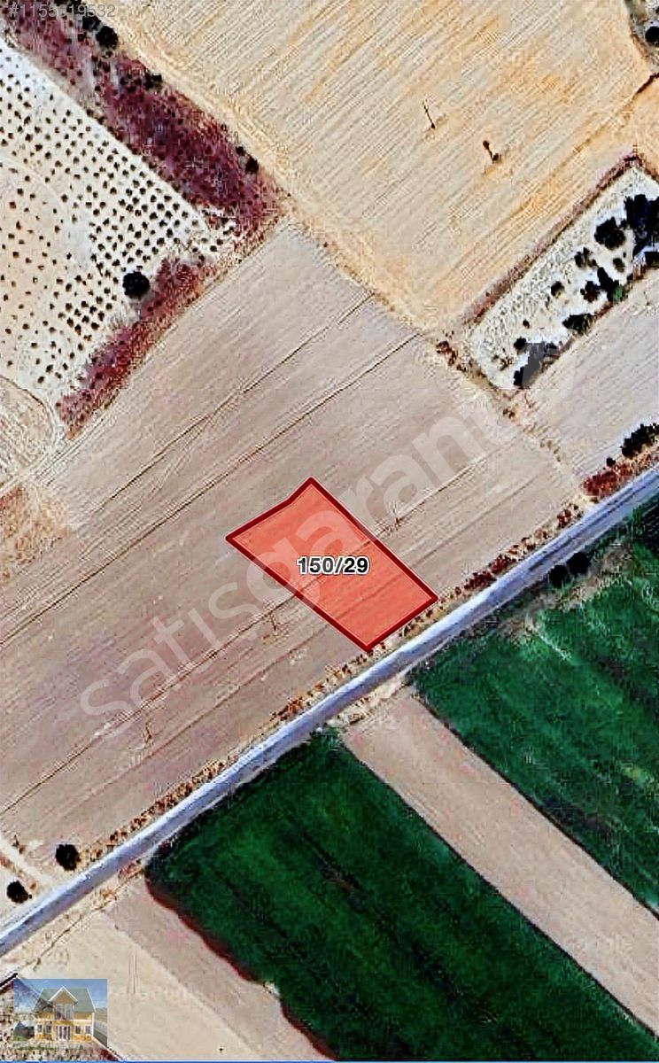 ASFALT YOLA SIFIR 1.422 m2 SATILIK TARLA KREDİ KARTINA TAKSİT