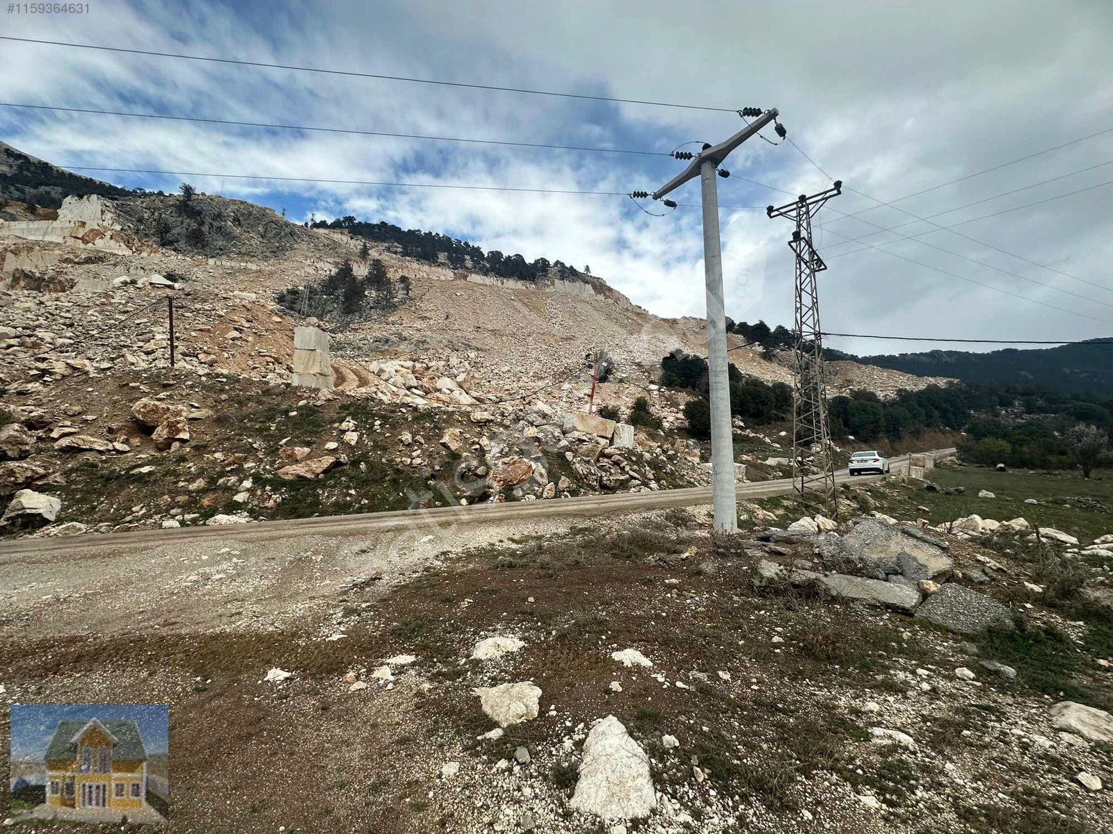 YOLLU 1.174 m2 TARLA TÜM KARTLARA 12 AY TAKSİT