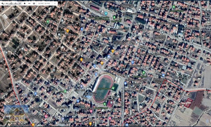 DENİZLİ ÇİVRİL KIZILCASÖĞÜT MAH. İMARA 1 PARSEL RESMİ YOLLU