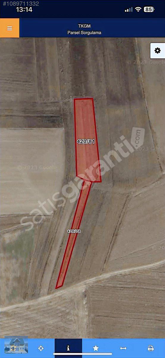 YOLLU TARLA 3593m2 TÜM KREDİ KARTLARINA TAKSİT İMKANI
