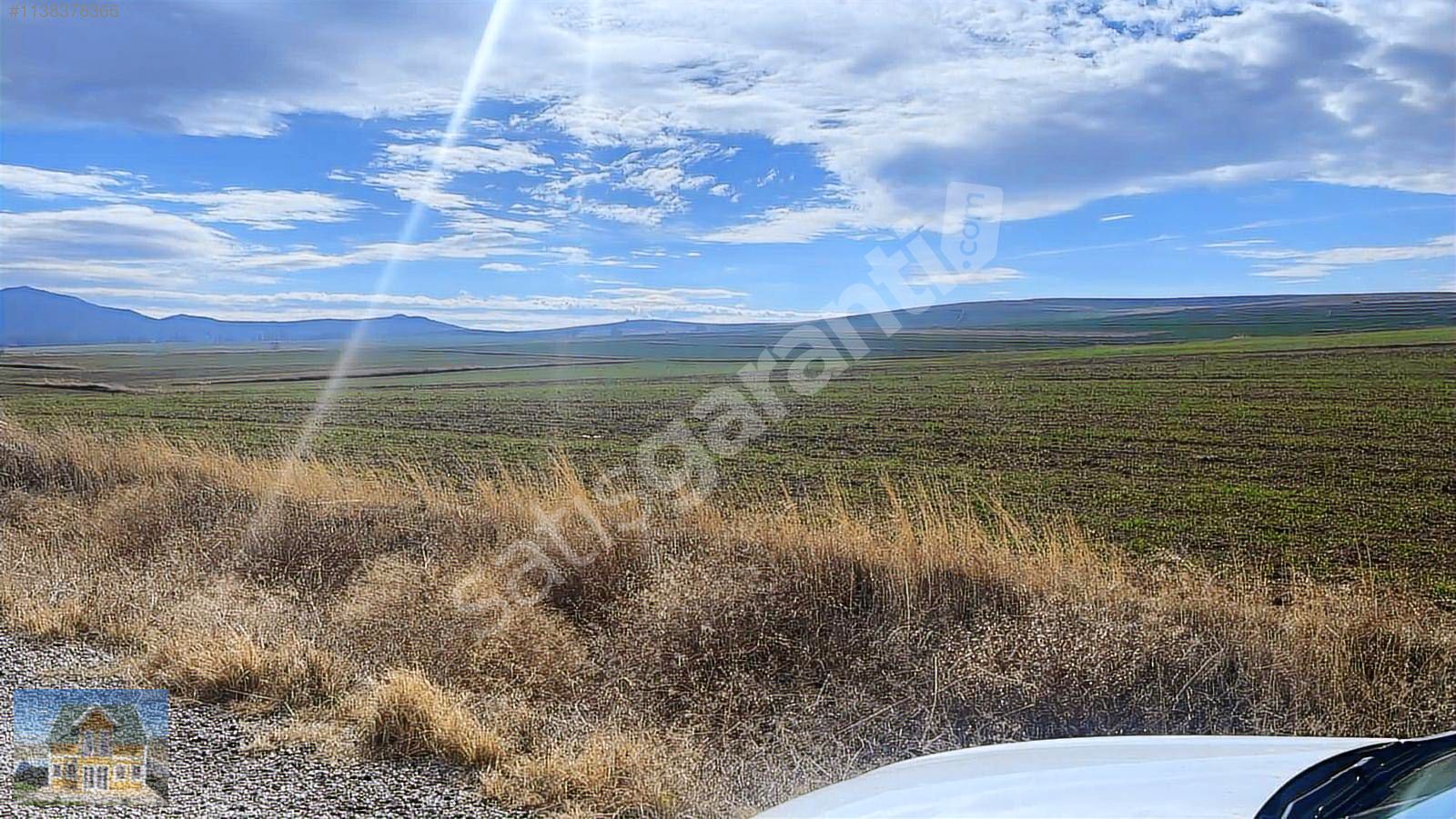 ASFALT YOLA CEPHELİ 3.050 m2 TARLA KREDİ KARTINA TAKSİT