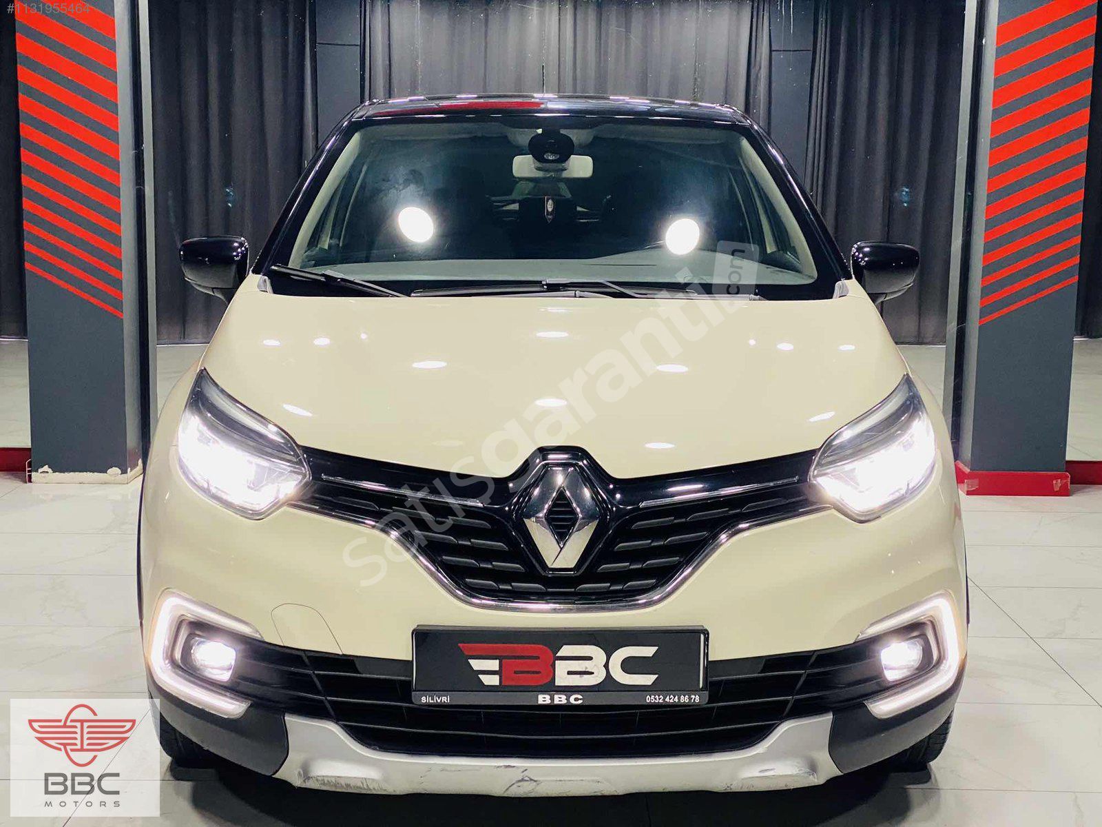 BBC MOTORS HATASIZ 2018 CAPTUR 1.5 DCİ EDC İCON FULL 108 BİN KM