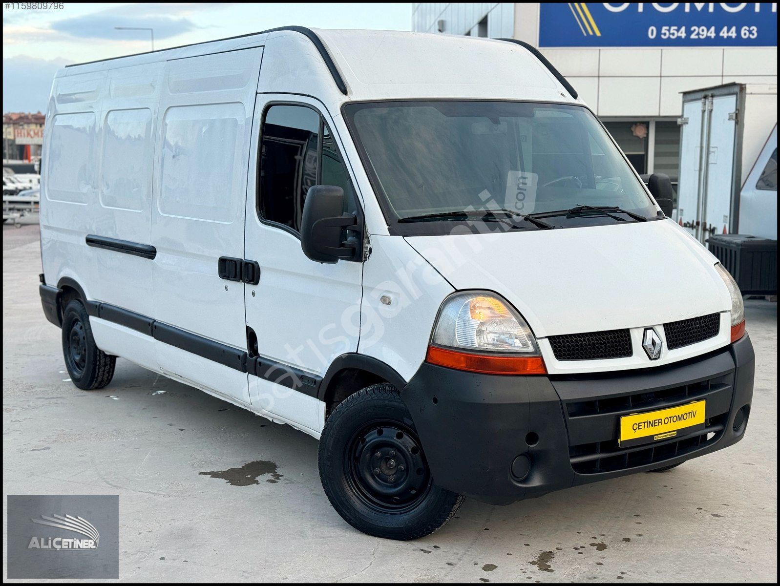 2005 Model RenautMaster Uzun Şase 12.6 285.000 Km'de sıfır motor