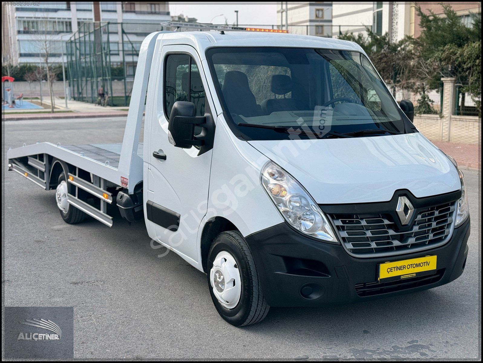2017 Renault master Orjinal Şaşe arkadan çekişli kurtarıcı