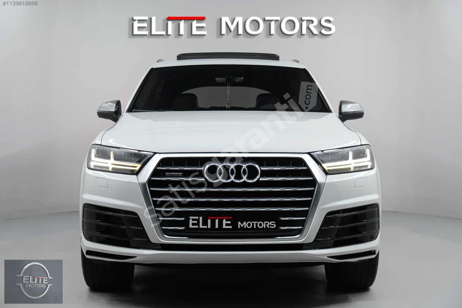 Q7 2016 MODEL İÇ DIŞ SLİNE HATASIZ BOYASIZ TRAMERSİZ 7 KİŞİLİK