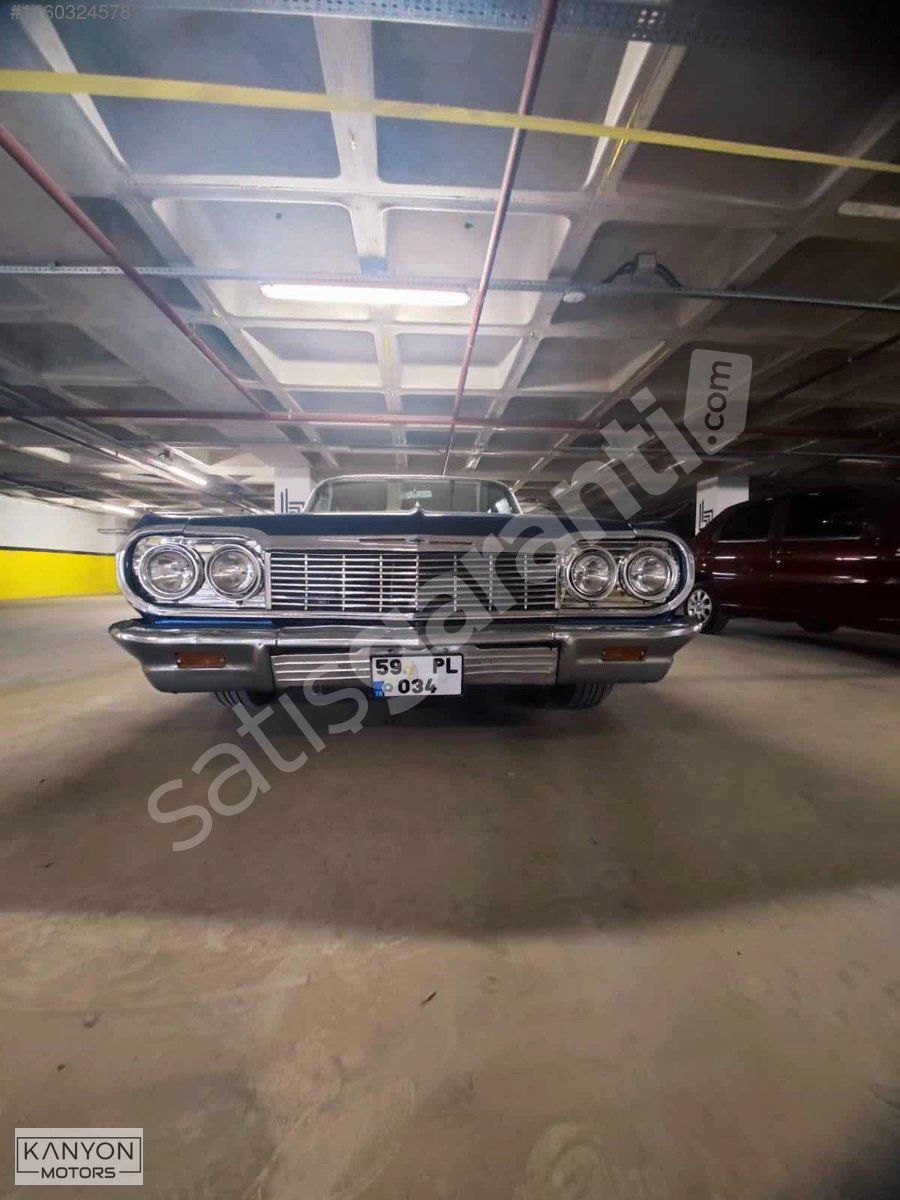 KANYON MOTORS'TAN KOMPLE REVİZYONLU 1964 İMPALA