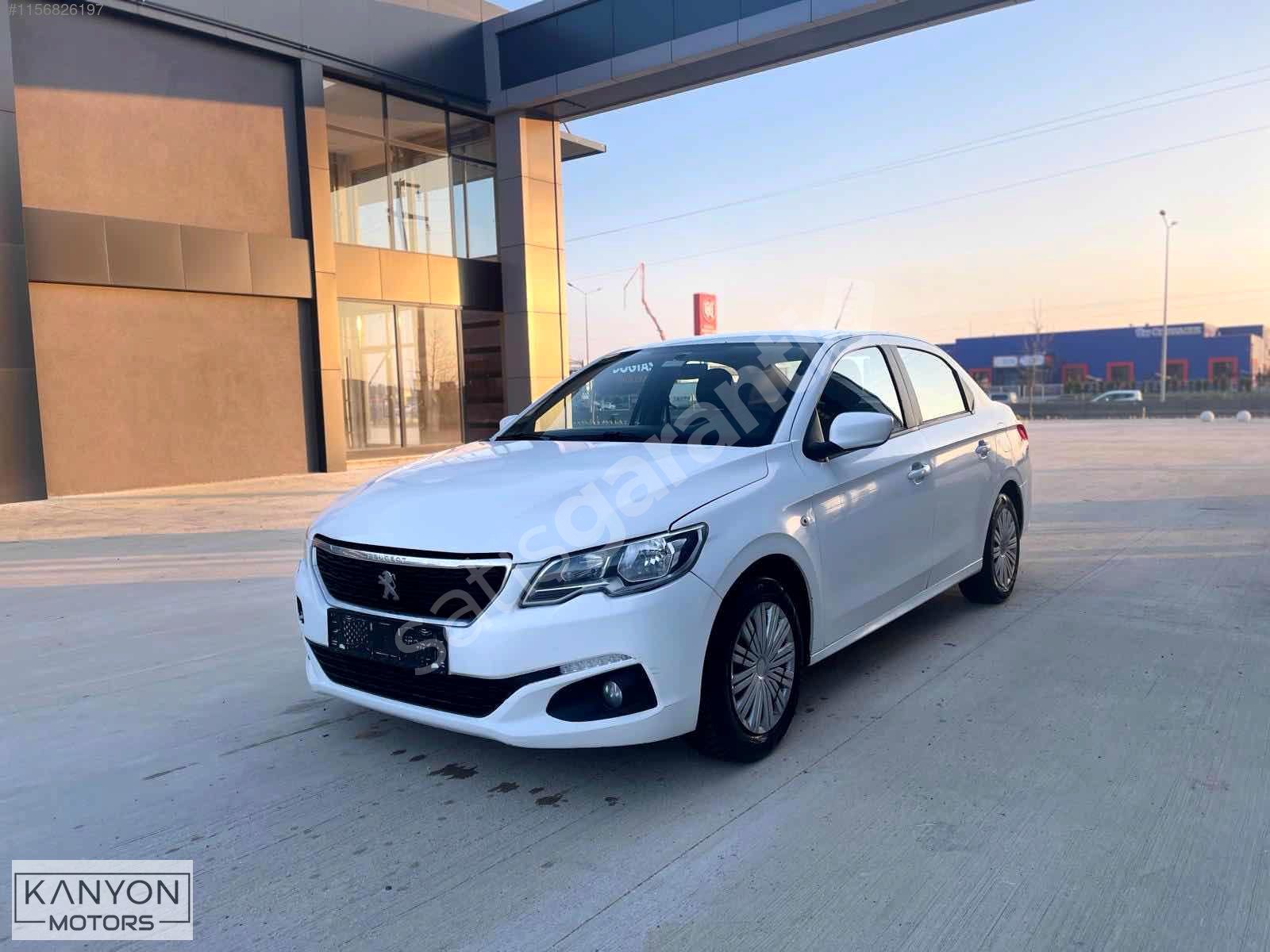 KANYON MOTORS DAN 2017 PEUGEOT 301 1.6 HDİ DİZEL