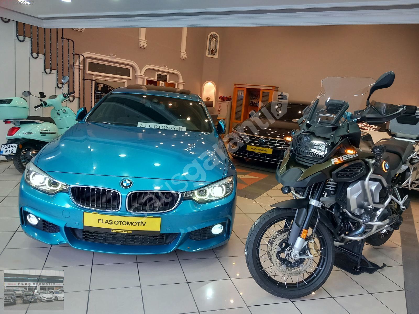 2017 MODEL 418İ SUNROF+ZENON+ELK BAGAJ+53.000KM+2 HAFIZA KOLTUK