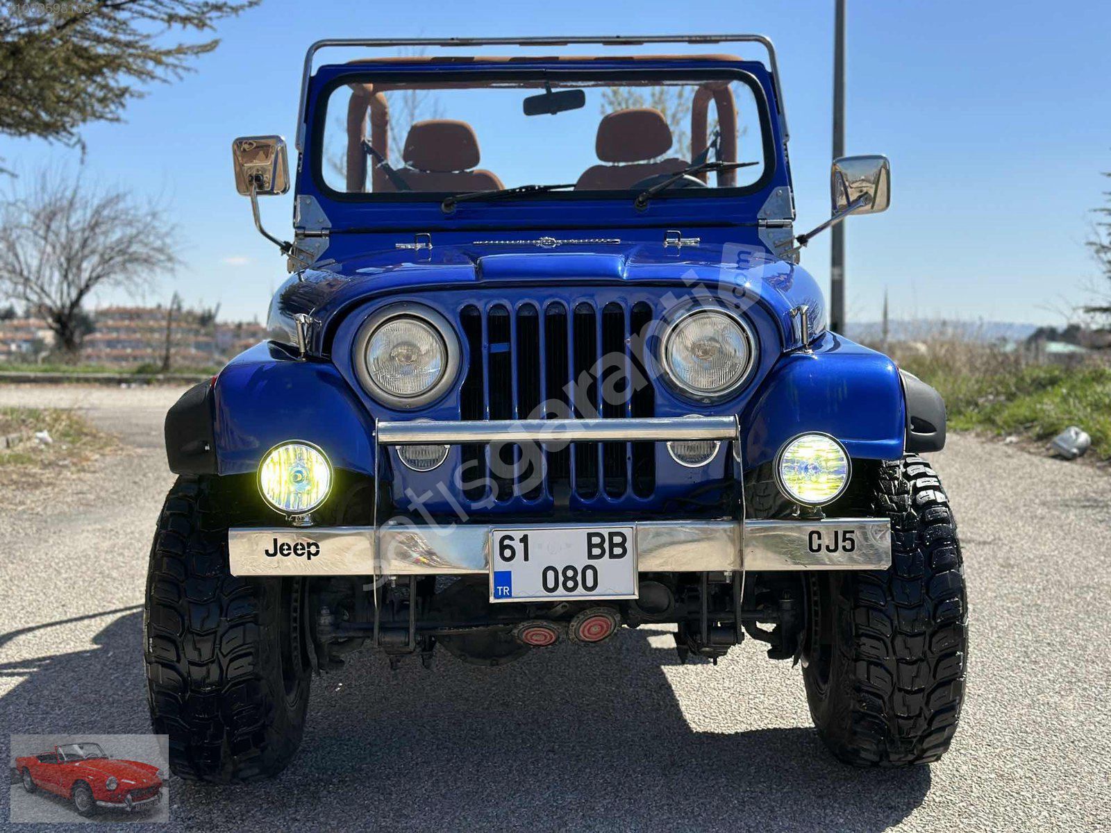 FEVERAN'DAN 1977 MODEL V6 CJ5 BAKIMLI MASRAFSIZ EXTRALI 4.2 V6