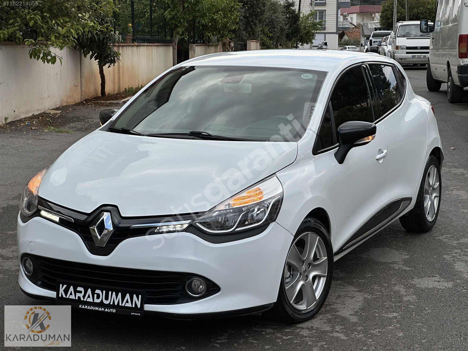 KARADUMAN'dan 99 BİN KM'de Clio İCON 1.2 Turbo OTOMATİK 120 Hp