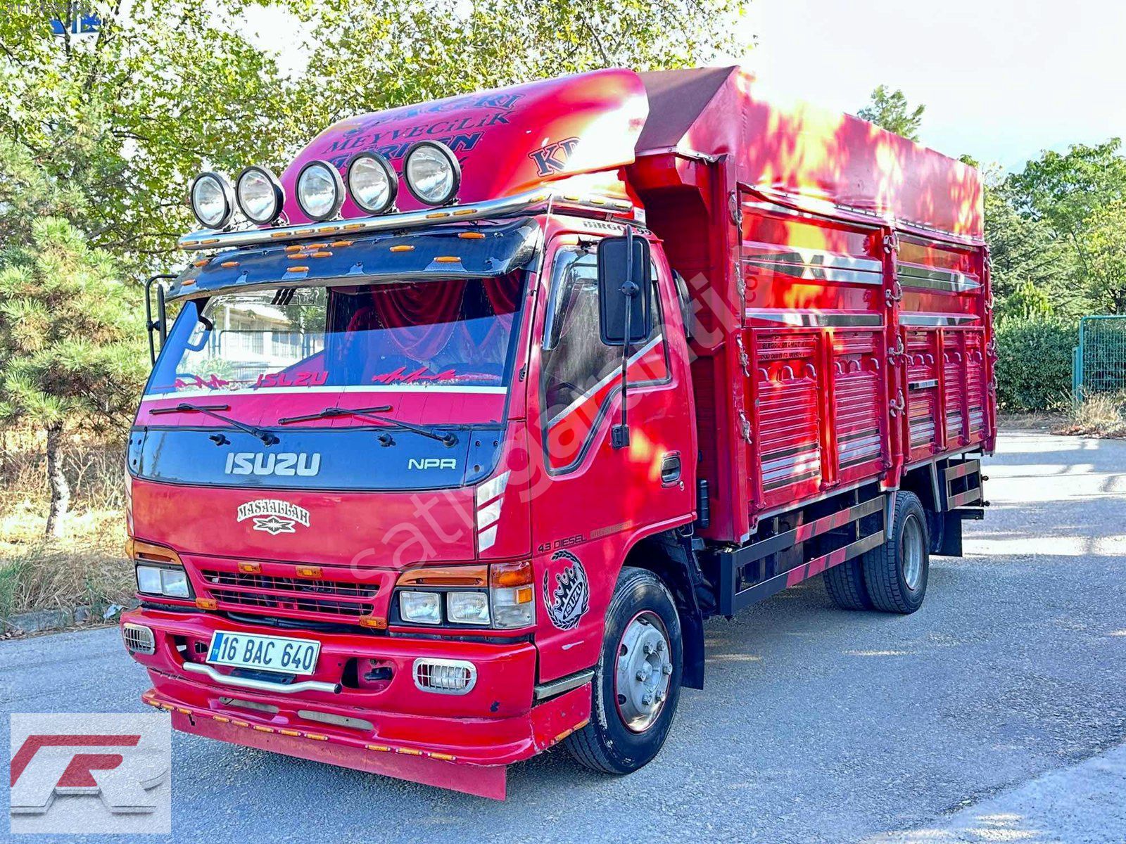 YILMAZLAR GROUP'DAN 1999 MODEL ISUZU NPR AHSAP KASA - satisgaranti.com