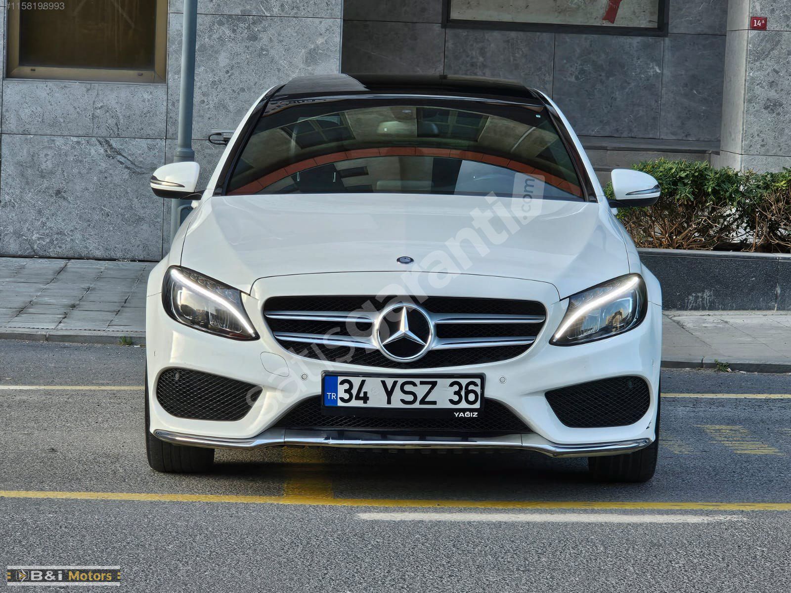 Bİ MOTORS'TAN MERCEDES - BENZ C180 AMG HATASIZ+CAM TAVAN