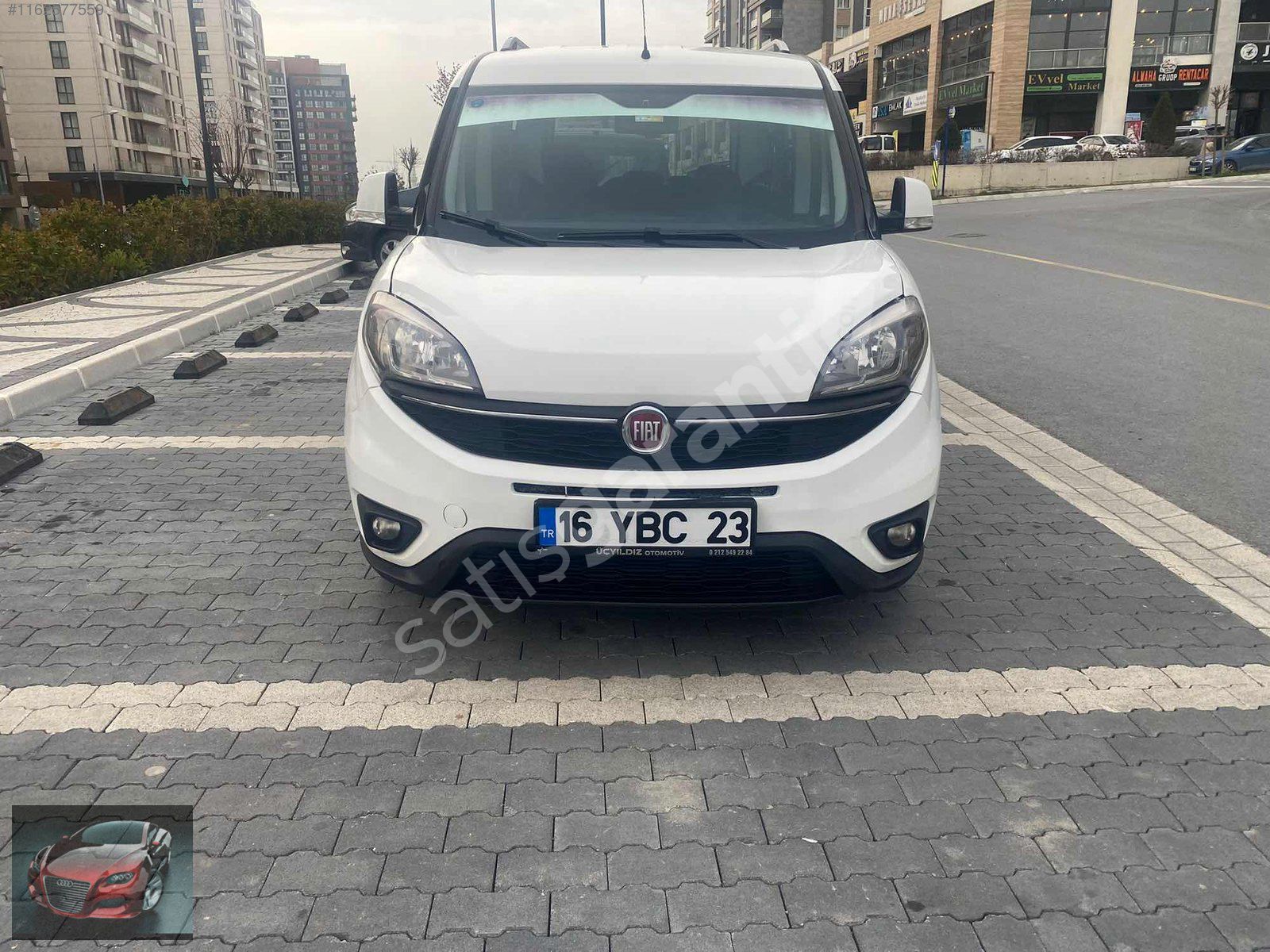 ÇNAR MOTORS'TAN 2017 FIAT DOBLO COMBI! 1.6 M.JET MAXI SAFELINE