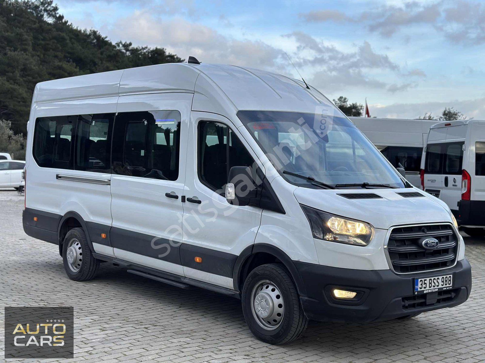 2023 MODEL 16+1 FORD TRANSİT DELÜX 6.800 KM PERSONEL