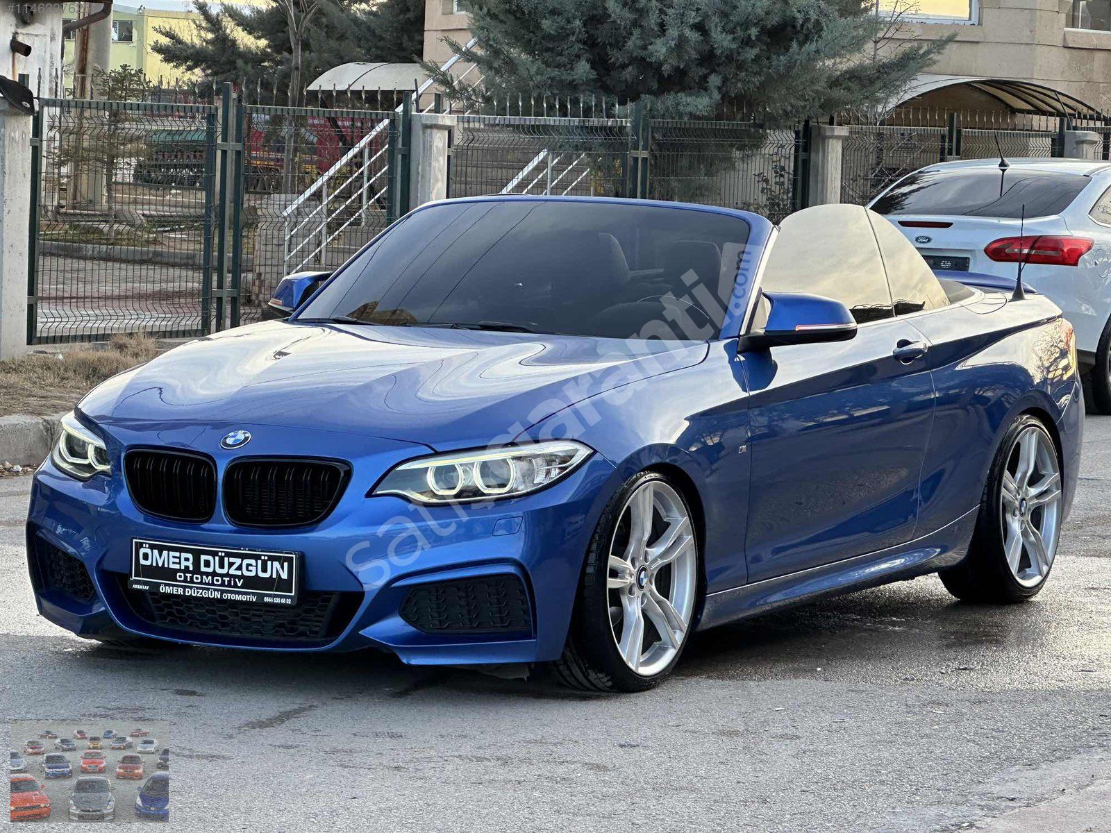 56.000KM 2016 HATASIZ ÇİZİKSİZ BMW 2.18İ CABRİO M-SPORT