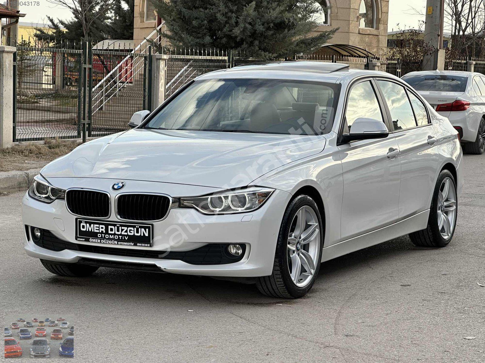 123.000KM 2014 MODEL BMW 3.20İ ED STANDART 170HP SEDEFLİ BEYAZ