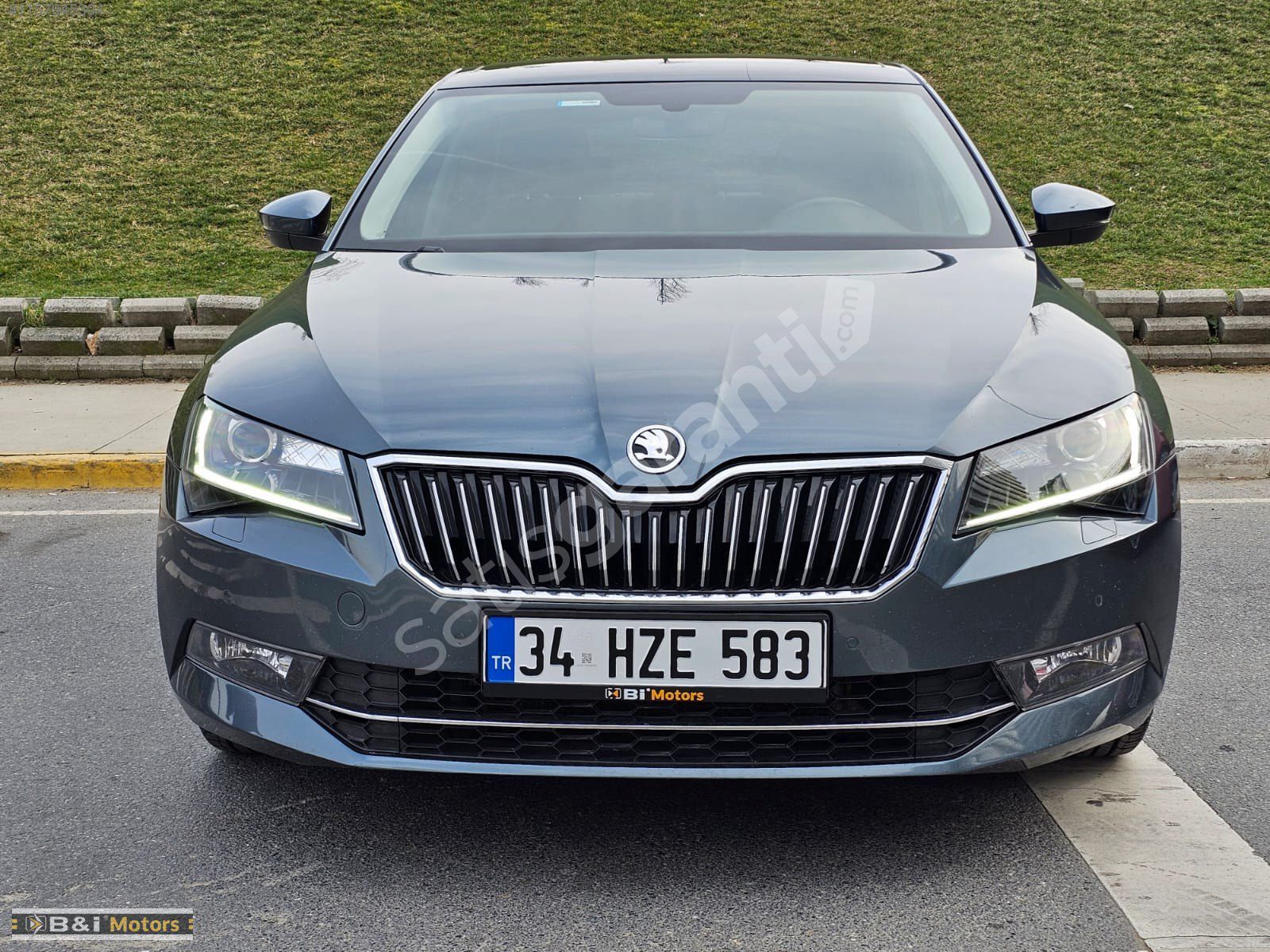 Bİ MOTORS'TAN SKODA SUPERB 1.6 TDI PRESTİGE CAMTAVAN+ISITMA+HAFZ