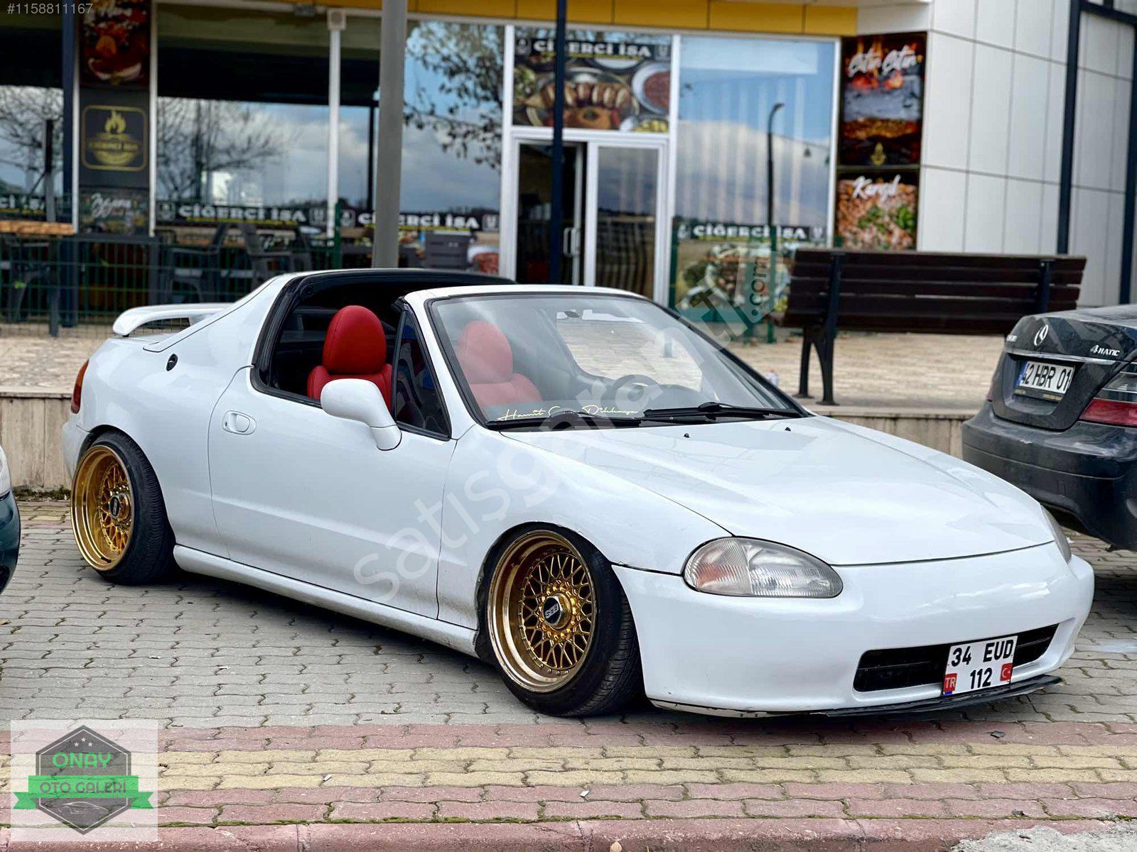 ONAY_AUTO_1998_HONDA_CRX_1.6_ VTİ_SOL_AİRLİ_ÖZEL_CAM_GİBİ_CRX