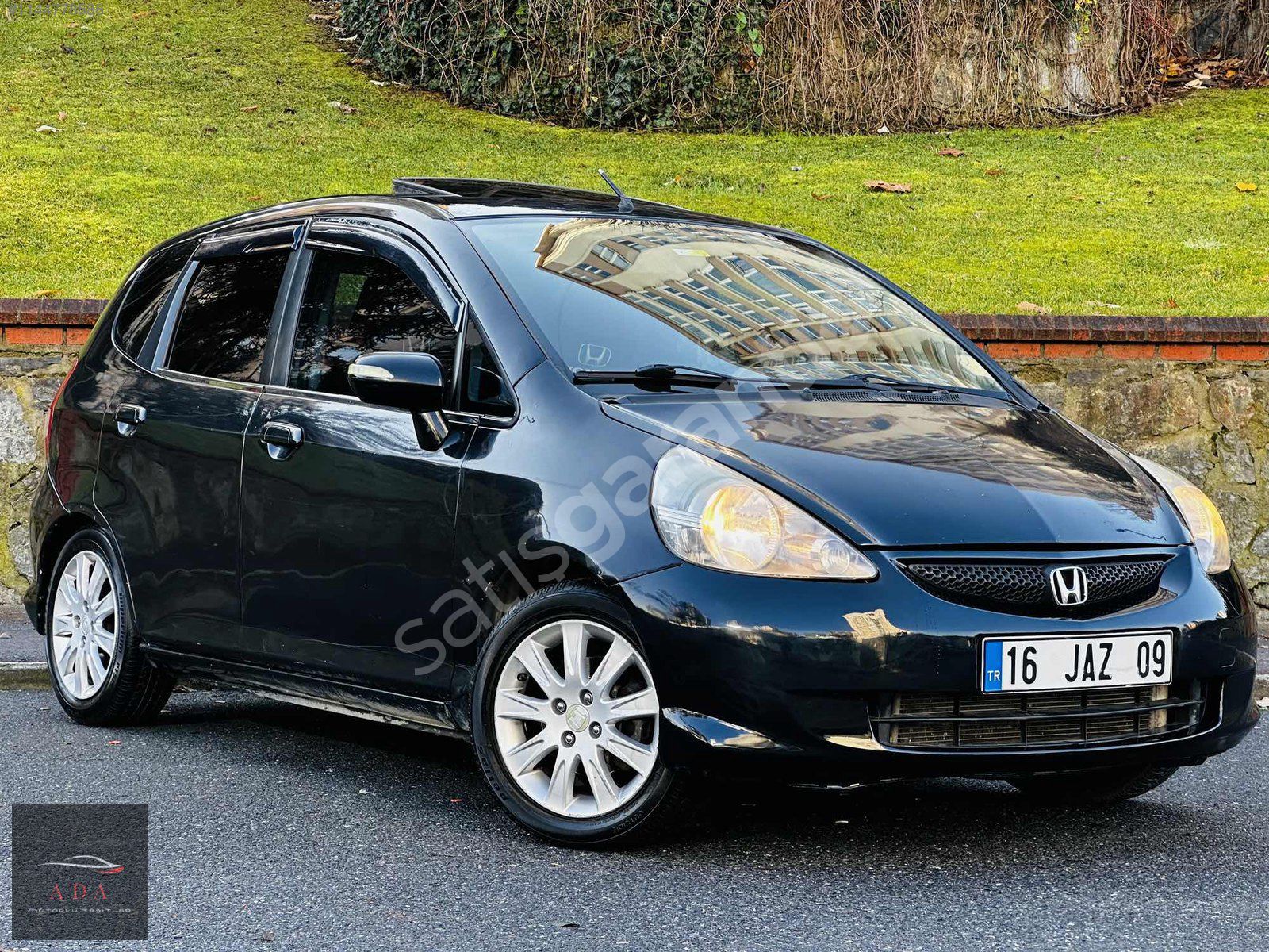 ADA'DAN SUNROOFLU JAZ PLAKALI DÜŞÜK KM 2008 MODEL HONDA JAZZ