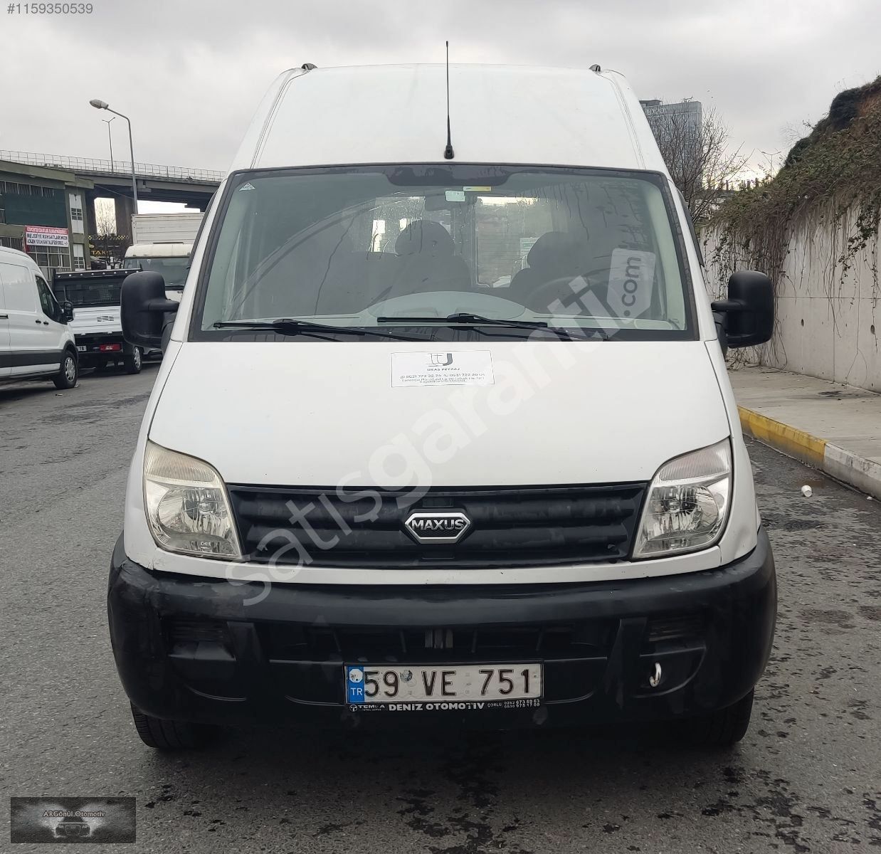 2009 TEMSA MAXUS 3.5 HR PANELVAN 252.600 ORJİNAL KİLOMETRE