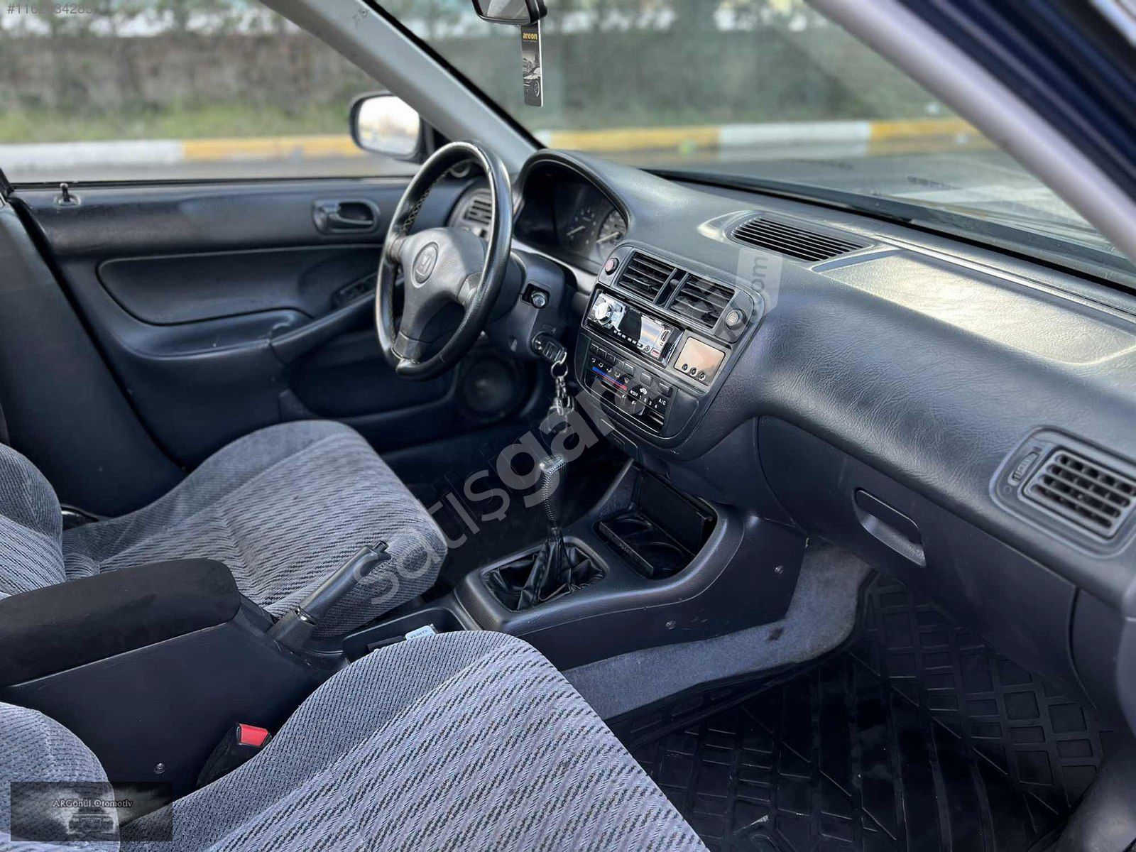 2001 HONDA CİVİC 1.4 KLİMA/ENKEI/VAREX/DOLU DOLU