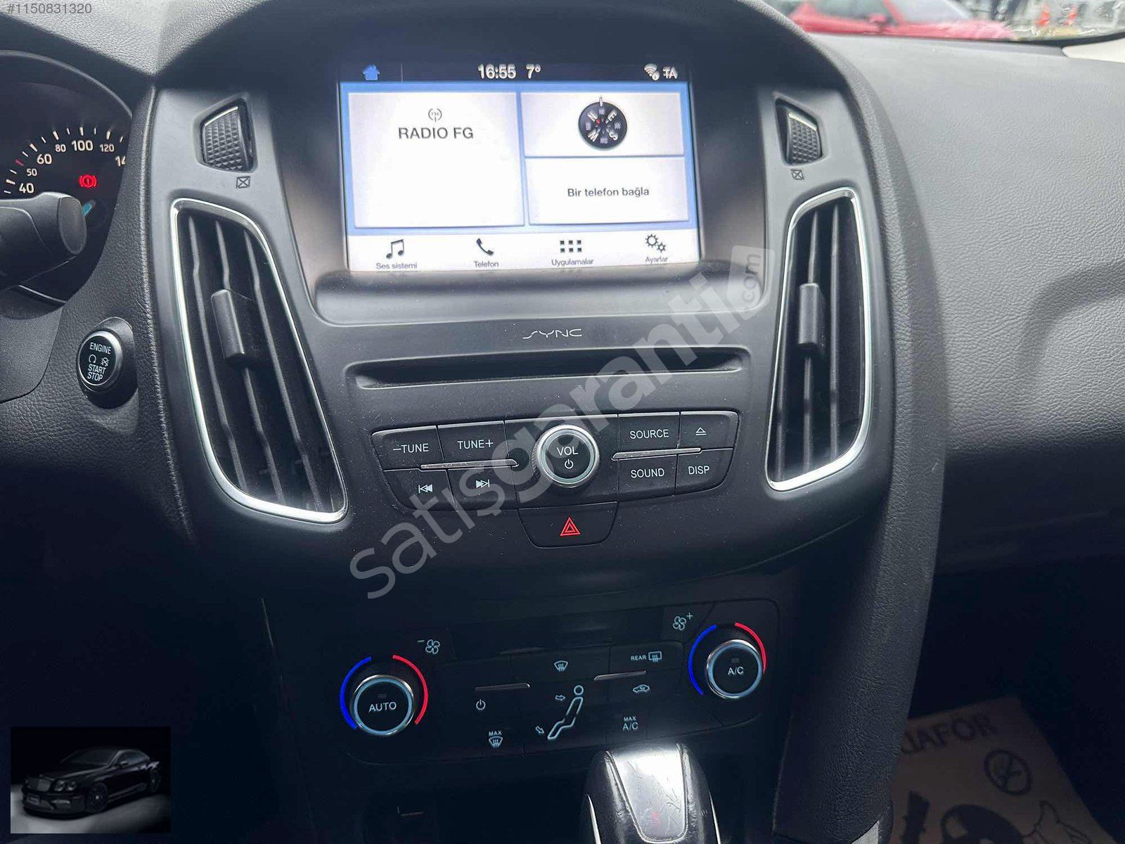 2017 FORD FOCUS TITANIUM DİZEL OTOMATİK HATASIZ BOYASI