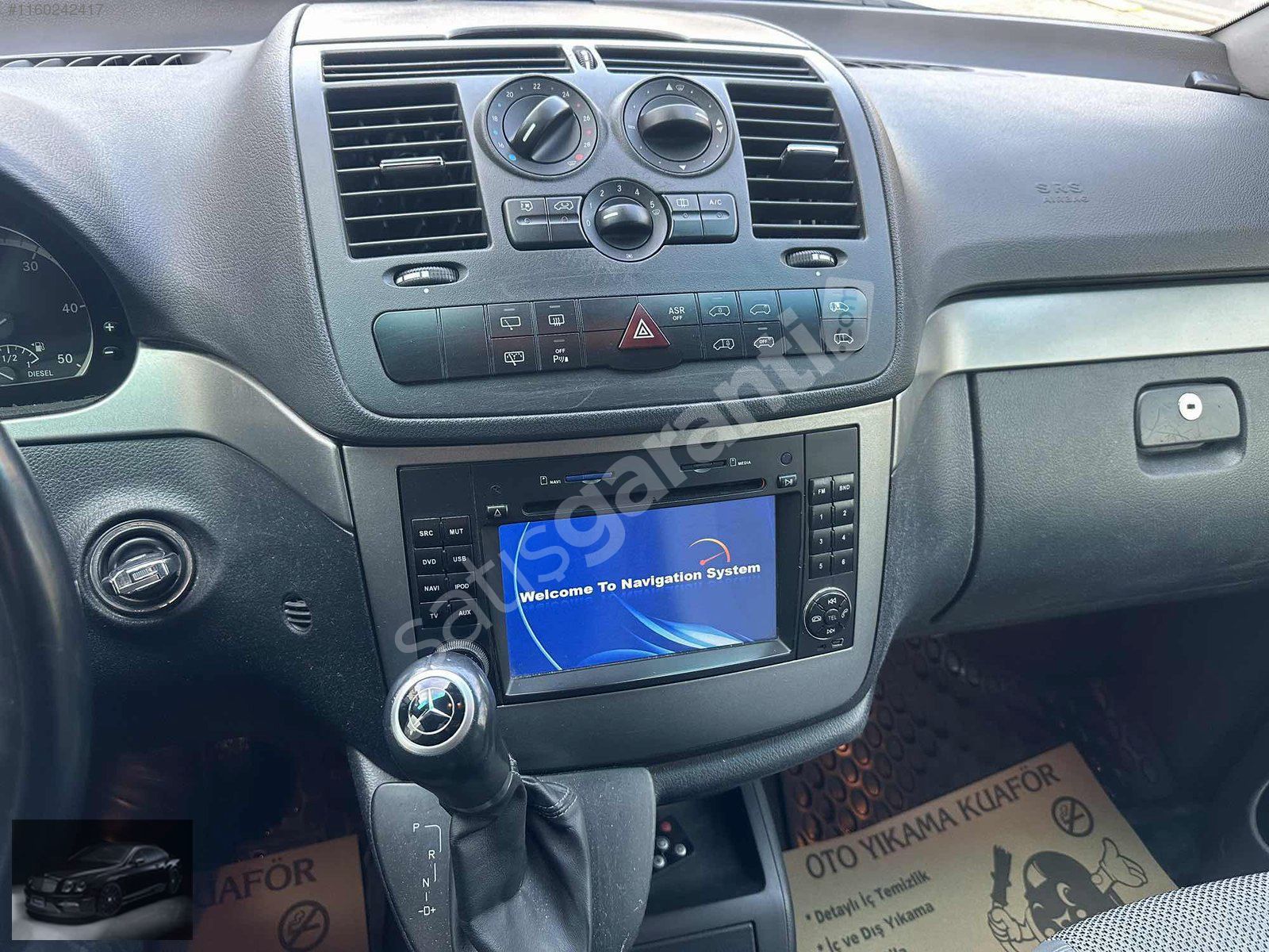 2012 VIANO OTOMATİK 2.2 CDİ 163 HP ORJİNAL