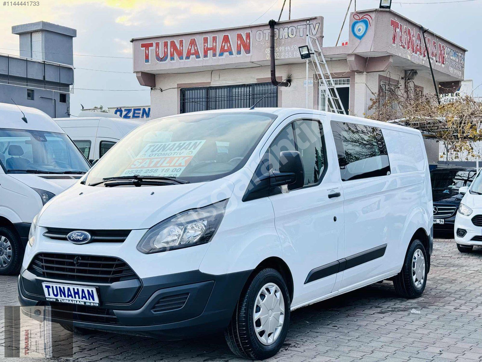 TUNAHANDAN HATASIZ BOYASIZ İLK ELDEN KLİMALI 5+1 FORD CUSTOM