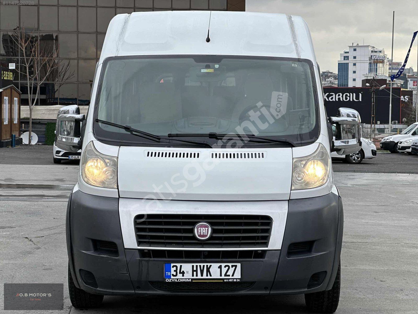 -191.000 KM- 2012 DUCATO 16+1 OKUL PAKETİ FULL+FULL HATASIZ