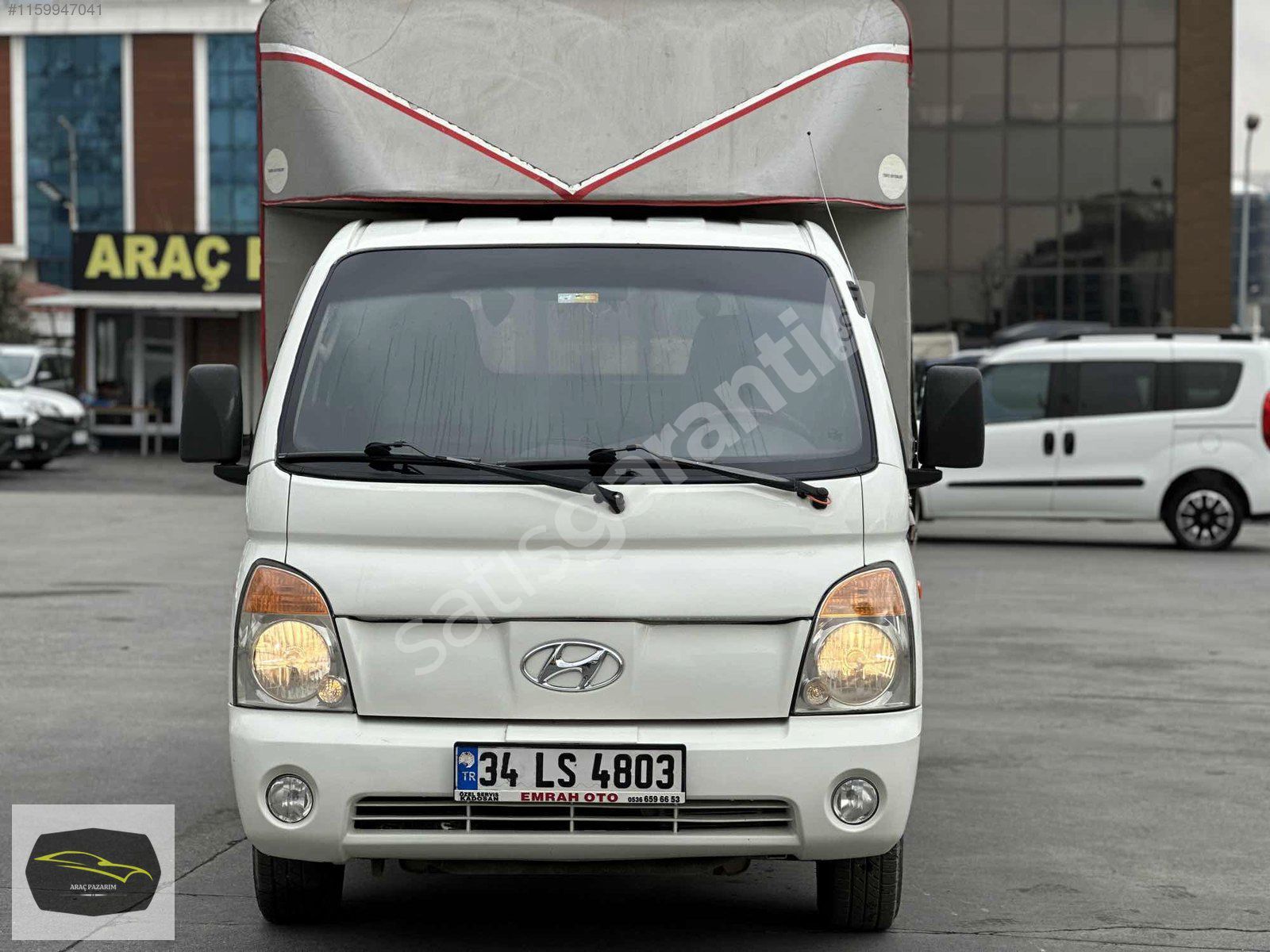 -194.000 KM- 2008 H100 KAMYONET TENTELİ KASA DEĞİŞENSİZ