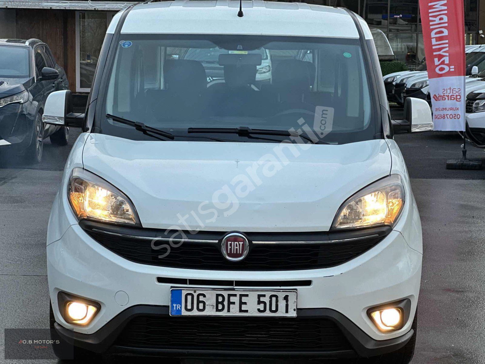 -OTOMOBİL RUHSATLI 2018 DOBLO 1.6 MJET SAFELİNE 120 BG BOYASIZ