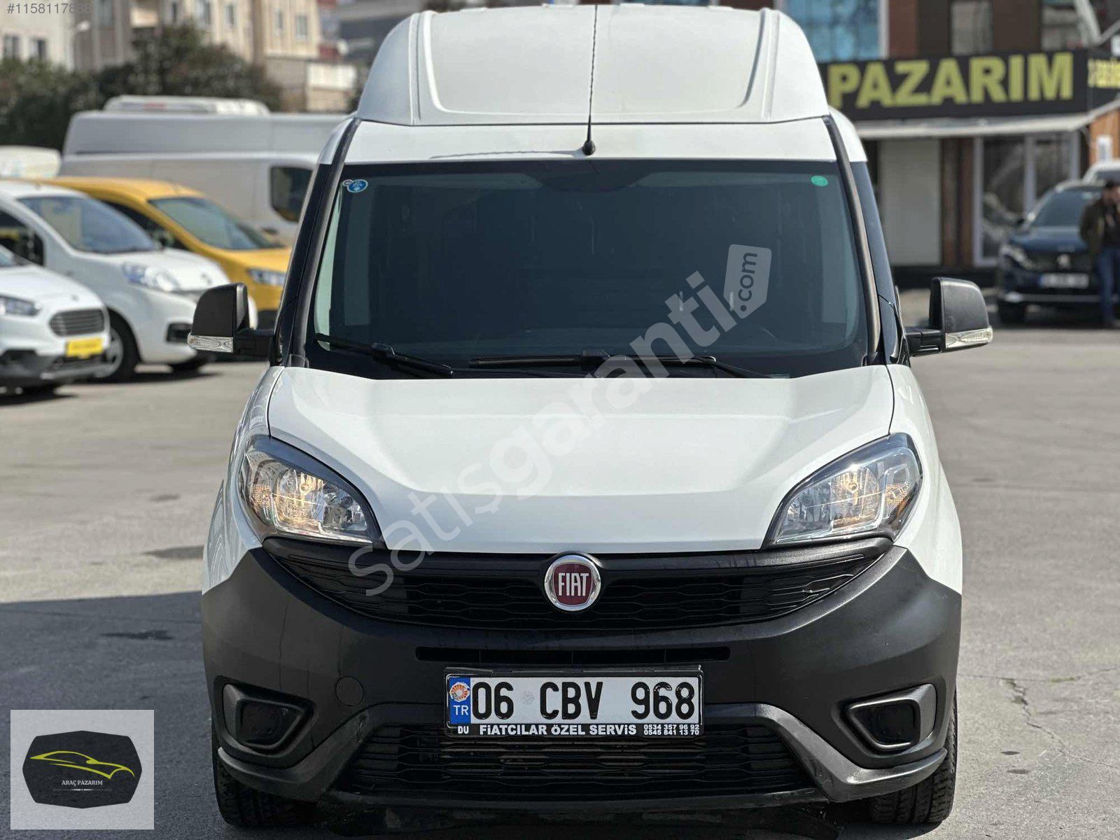 -BOYASIZ 45.000 KM- ÇİFT SÜRGÜLÜ 2020 DOBLO XL YÜKSEK TAVAN