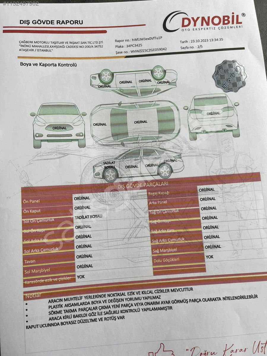 2015 HİGHLİNE 1.6 TDI BlueMotion