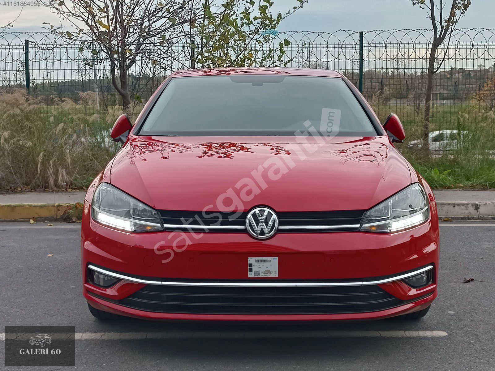 HATASIZ+BOYASIZ VW GOLF 1.5 TSI 150HP COMFORTL. 57.000KM KIRMIZI