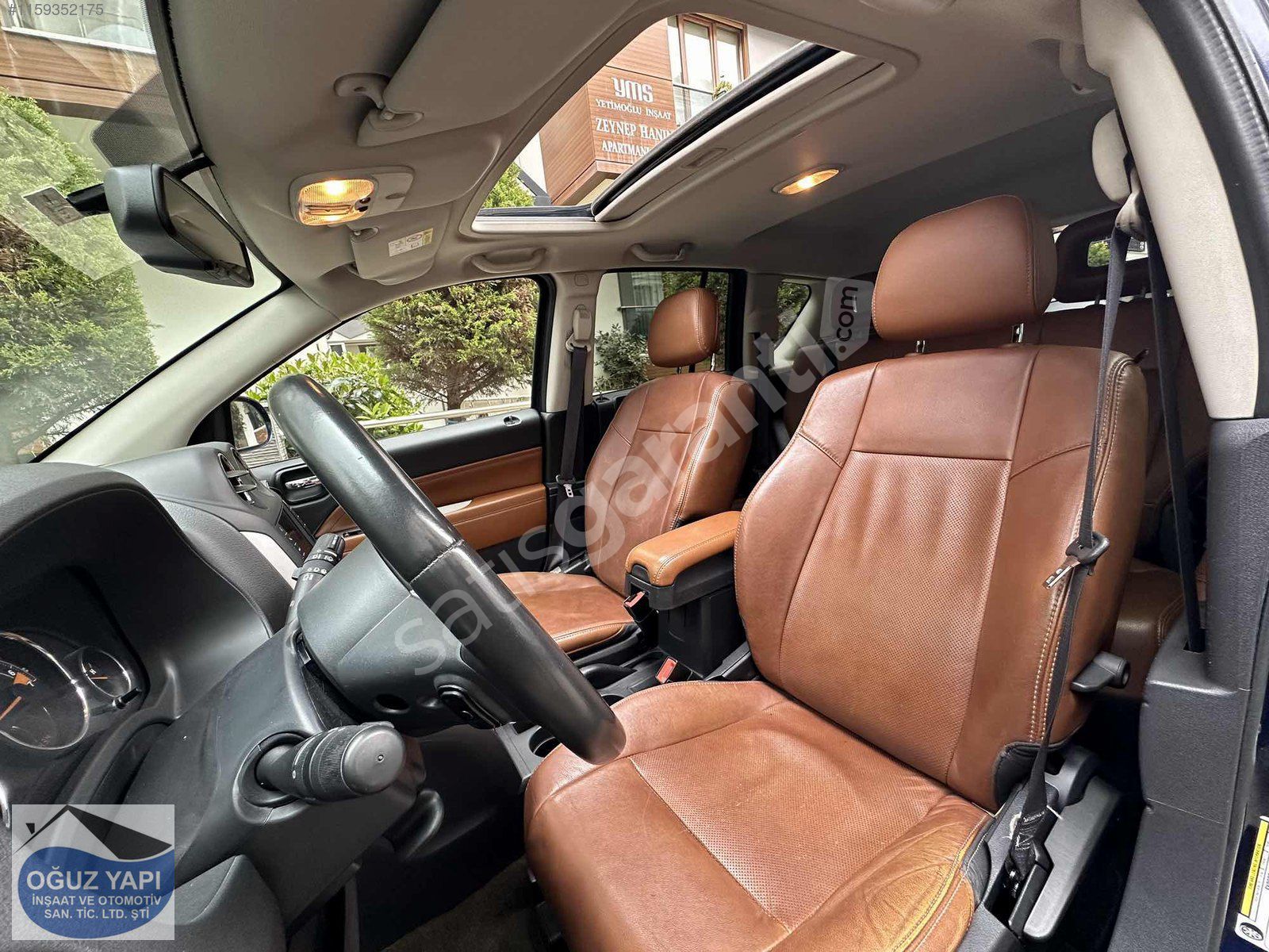 HATASIZ BOYASIZ SUNROOFLU 2013 MODEL JEEP COMPAS OTOMATİK VİTES