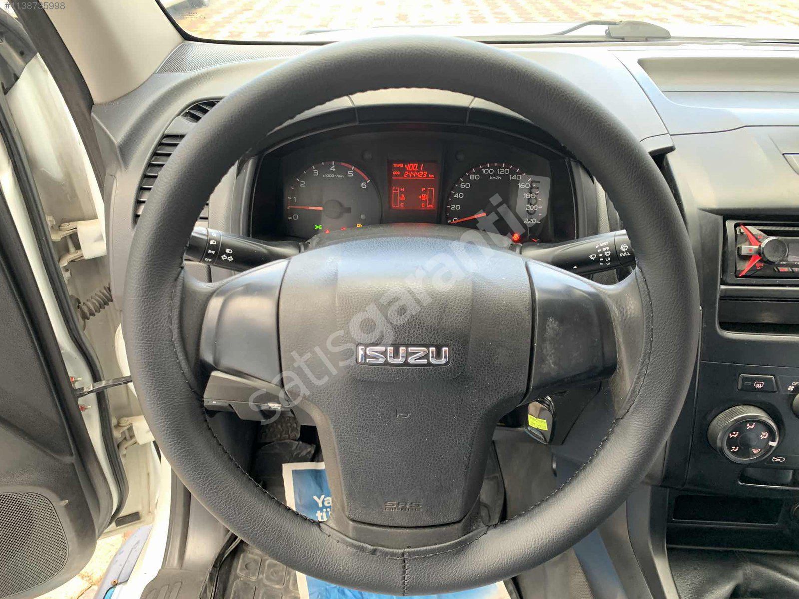 SEVINÇOĞLU DAN 2016 ISUZU DİMEX PİKAP