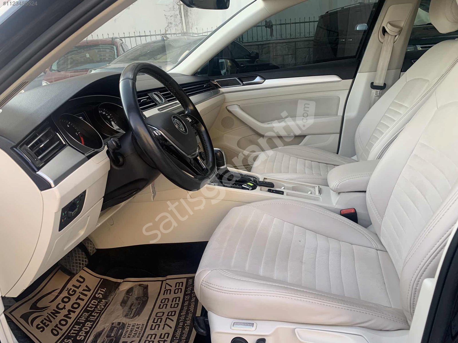 SEVİNÇOĞLUNDAN 2016 MOD PASSAT DSG İÇİ BEJ COMFORTLİNE