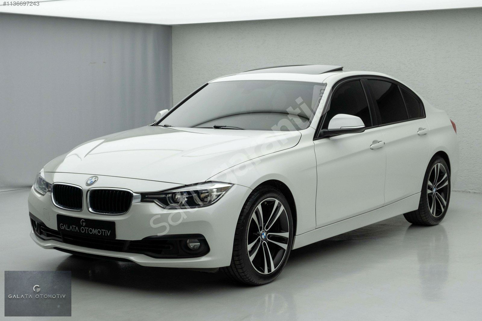 GALATA 2016 BMW 3.20İED SUNROOF/GERİ GÖRÜŞ/DERİ/XENON/SEDEFLİ