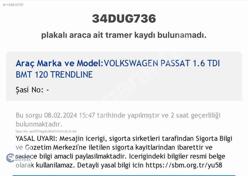 CİHAN MOTORS 2016 Passat 1.6 TDI BMT Trendline DSG Hatasız