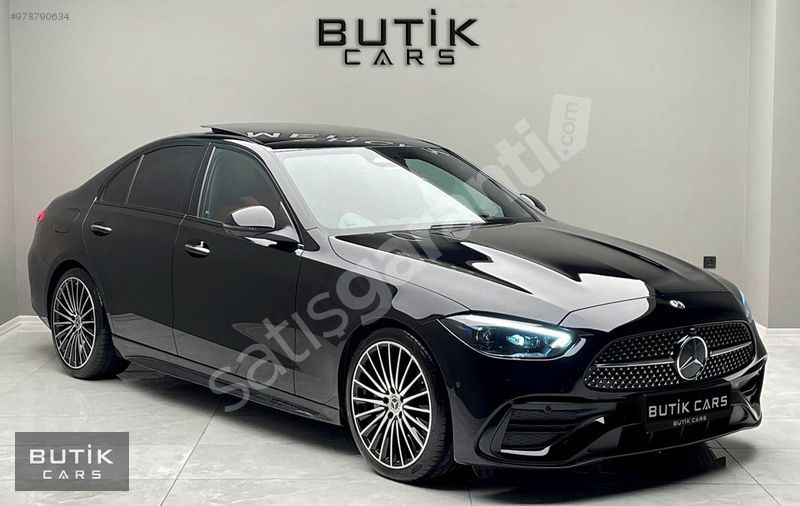 BUTİK CARS-2021 YENİ MERCEDES C200 AMG-HEADUP-BURMASTER-38K